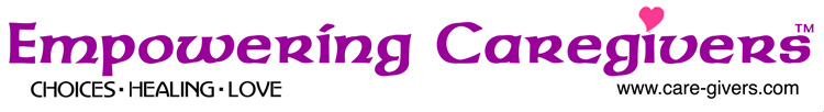 Empowering Caregivers™ logo with Choices - Healing - Love